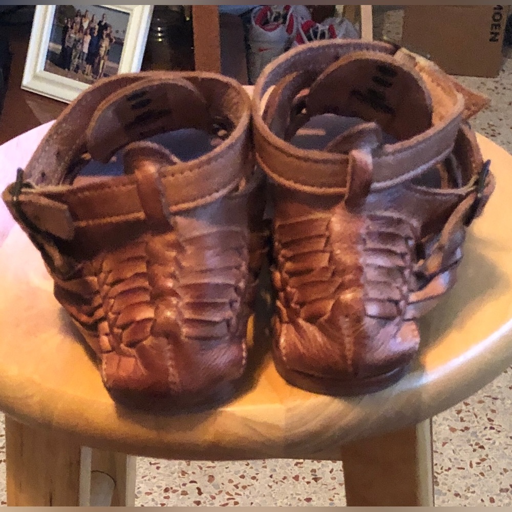 Bed Stu Claire Gladiator Leather Sandals Gem